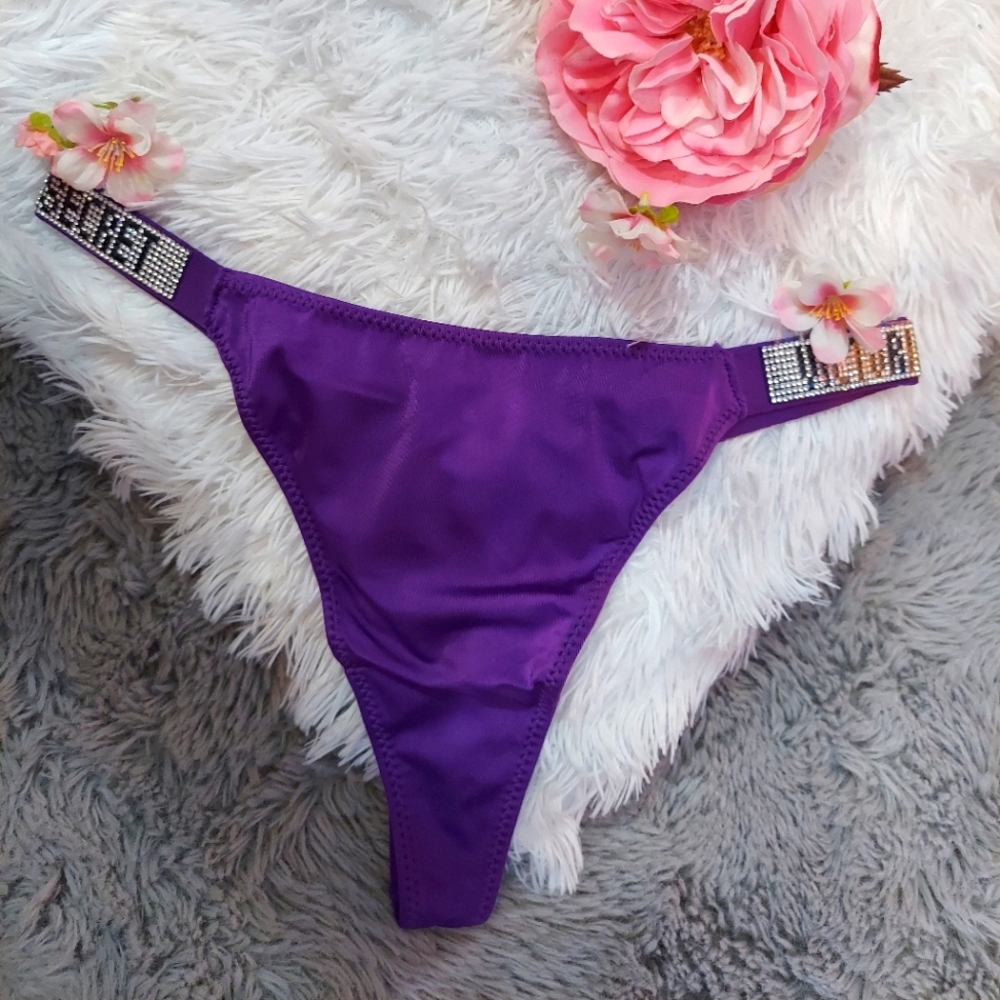 Panties Satin Thong. Women Satin